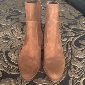 Gianni Bini Rust (Suede) Colored boots-Size 10